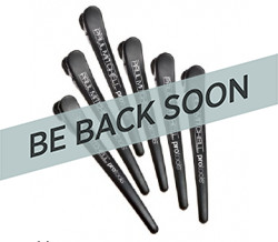 BLACK CLIPS PAUL MITCHELL 6 PACK