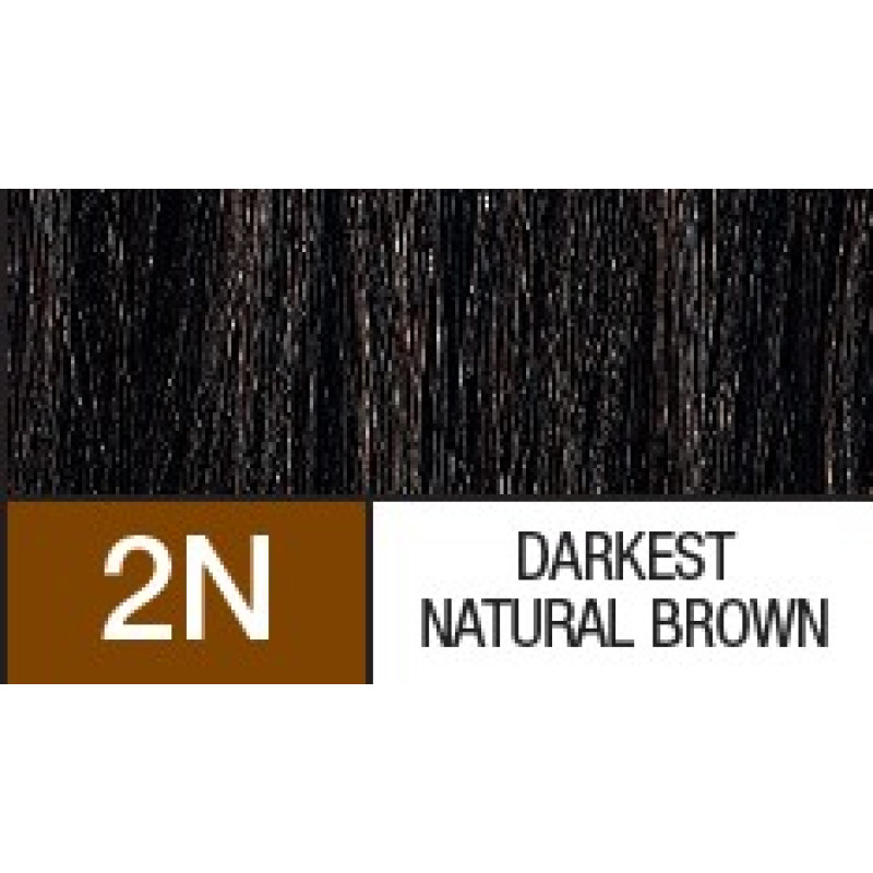 2N  DARKETST NATURAL BROWN
