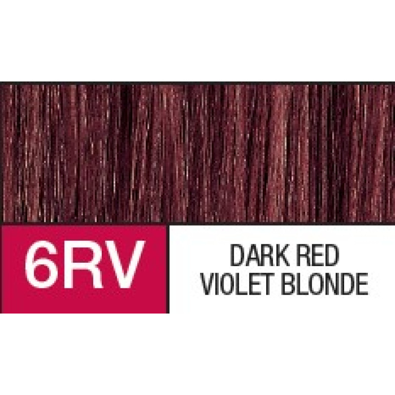 6RV  DARK RED VIOLET BLONDE