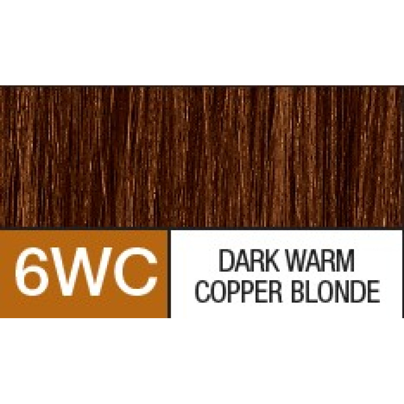 6WC  DARK WARM COPPER BLONDE