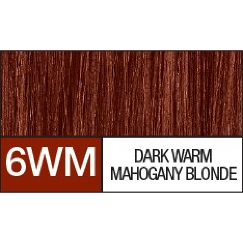 6WM  DARK WARM MAHOGANY BROWN