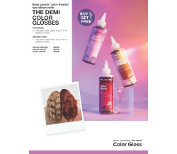 BUY 2 GET 1 FREE DEMI GLOSS