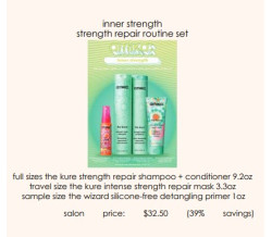 AMIKA INNER STRENGTH KURE HOLIDAY GIFT SET