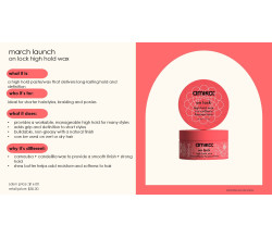 *NEW* AMIKA ON LOCK HIGH HOLD WAX 1.7OZ